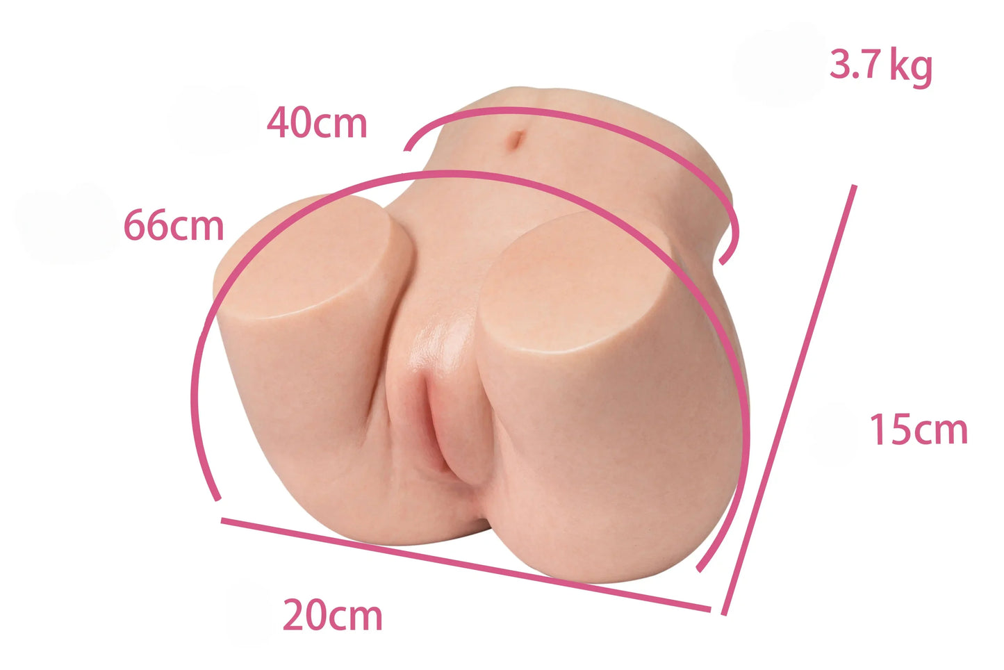 Premium Full Silicone Hip & Torso Model | 3.7KG Realistic Silicone Body | Dual Entry | High-Density SiliconePremium Full Silicone Hip & Torso Model | 3.7KG Realistic Silicone Body | Dual Entry | High-Density Silicone